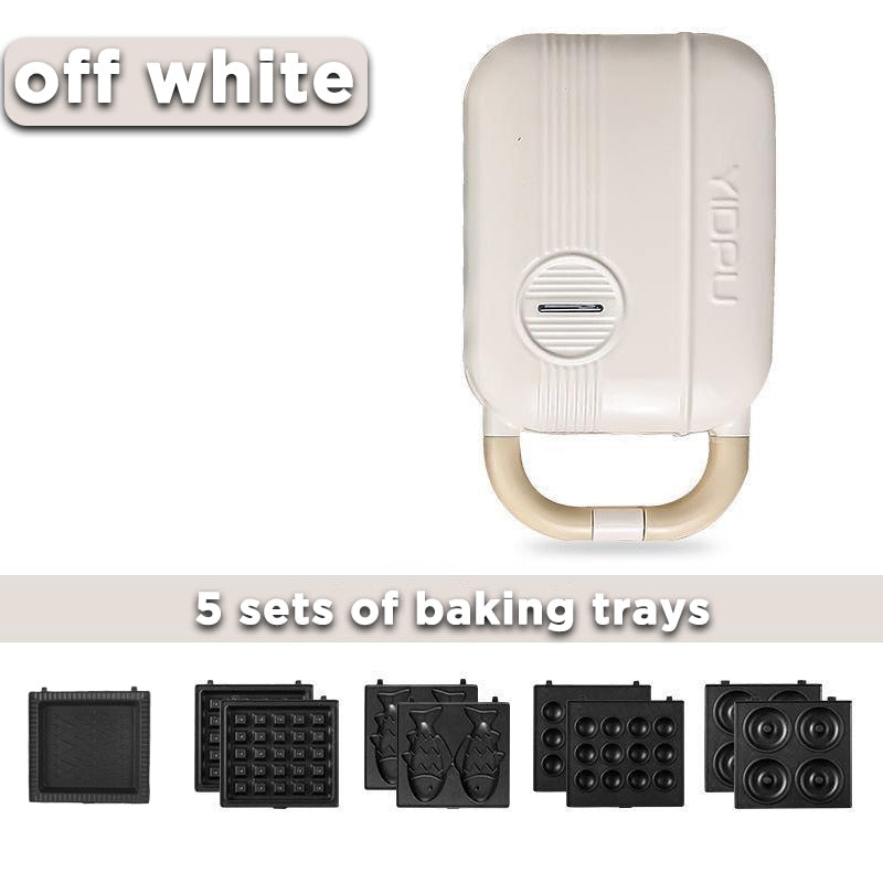 Sandwich Maker - Waffle Donut Cookies & Pancake Cooker & Toaster