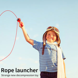 Funny Rope Launcher Thruster Interesting Fun Electirc Rope Gun Toy for Children Adults Rope Thruster - OZN Shopping