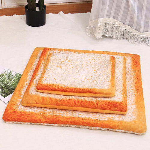 Pet Cushion Blanket Soft Velvet Pizza Egg Food Fruit Printed Dog Cats Sleeping Mat Winter Warm Blankets Pets Products - OZN Shopping