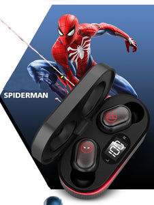 Marvel Wireless Bluetooth Earphones Iron man, Spiderman & Captain America - OZN Shopping