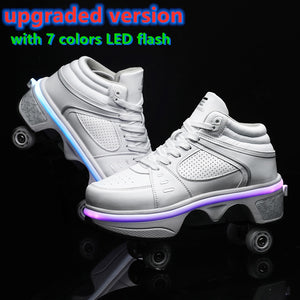 Flash Shoes Roller Skates