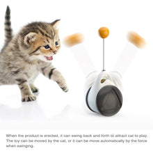 Load image into Gallery viewer, Tumbler Swing Toys for Cats Kitten Interactive Balance Car Cat Chasing Toy With Catnip Funny Pet Products - OZN Shopping
