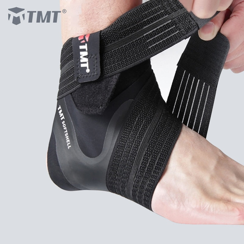 Gym Ankle Support Brace Sports Foot Protect Adjustable Strap Pad -- for Football, Cycling, Basketball & All  Sports - OZN Shopping