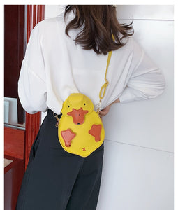Cute Cartoon Duck Ladies Shoulder Bag - OZN Shopping