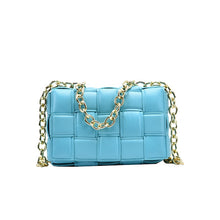 Load image into Gallery viewer, Leather Weave Chain Shoulder  Bags - OZN Shopping
