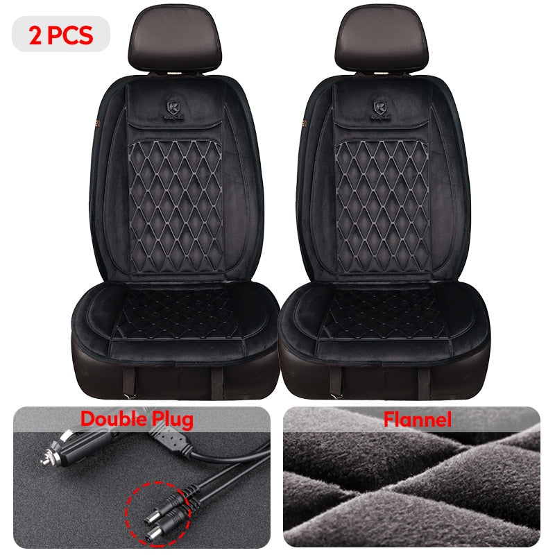 Heated Car Seat Cover - Universal Car Seat Heater
