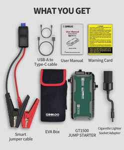 Emergency Car Engine Jump Starter Kit Tools