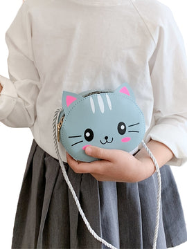 6 Styles Newest Arrival Kids Girl Crossbody Bags Cute Cartoon Animal Coin Purse Handbag Children Wallet Small Coin Bag