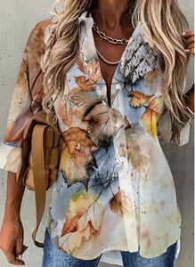 Fashion Long Sleeve Woman Casual Top - OZN Shopping