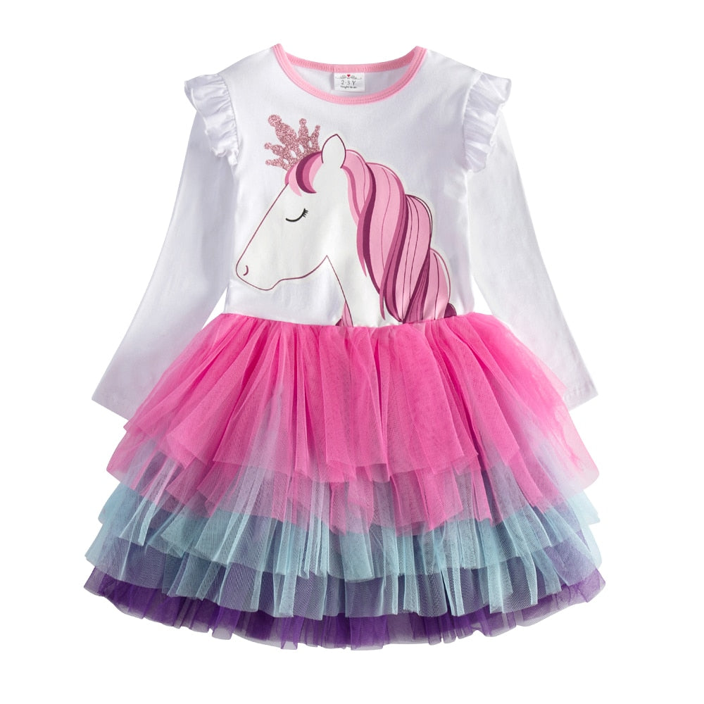 Girls Princess Dress - OZN Shopping