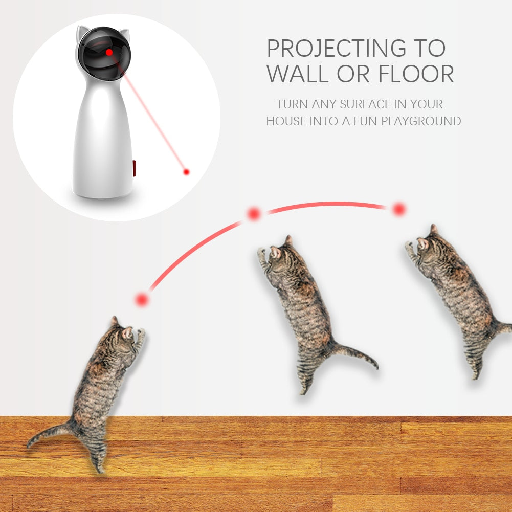 Cat Toys LED Interactive Smart Teasing Pet - OZN Shopping