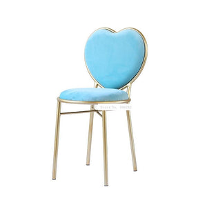 Modern Class Love Heart Shape Soft Seat Chair  ( Free Delivery ) - OZN Shopping