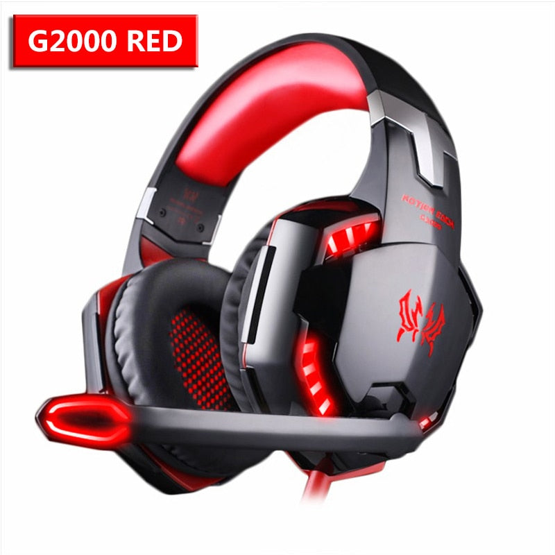 Gaming Headset Headphones Deep bass Stereo  Earphones with Microphone - OZN Shopping