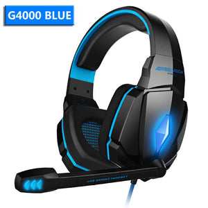 Gaming Headset Headphones Deep bass Stereo  Earphones with Microphone - OZN Shopping