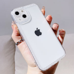 Glitter Diamond Pattern Phone Case for iPhone Cover