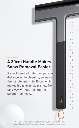 Baseus Snow Ice Scraper Car Windscreen Ice Remover Auto Window Cleaning Tool Winter Car Wash Accessories Scraping Tool - OZN Shopping