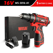 Load image into Gallery viewer, Cordless Drill Electric Screwdriver Mini Wireless Power Driver DC Lithium-Ion Battery 3/8-Inch - OZN Shopping
