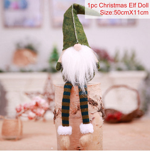 Dwarfs Gnome Christmas Faceless Doll Merry Christmas Decorations For Home Cristmas Ornament Xmas Navidad Natal New Year 2022 - OZN Shopping
