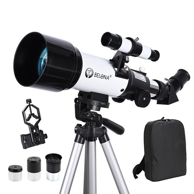 HD Astronomical Telescope with Tripod Monocular Moon Bird Watching Kids Gift Match Phone Adapter Finder Scope BLT-01 - OZN Shopping