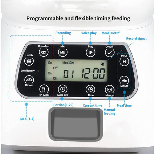 Smart Automatic Dog Cat Feeder