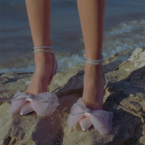 Crystal High Heels Shoes