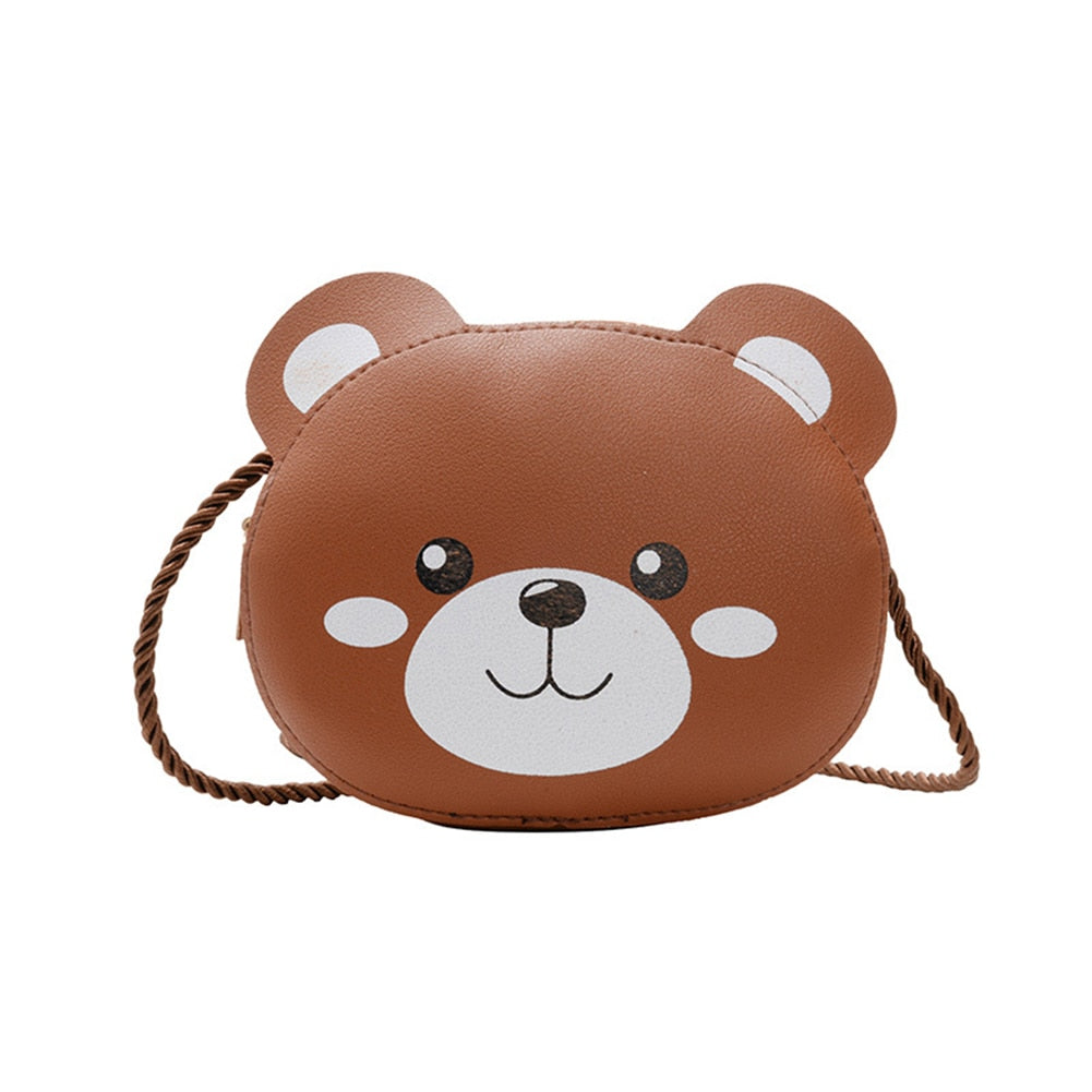 6 Styles Newest Arrival Kids Girl Crossbody Bags Cute Cartoon Animal Coin Purse Handbag Children Wallet Small Coin Bag - OZN Shopping