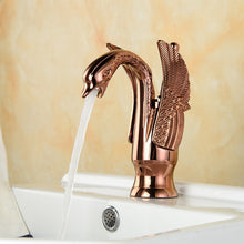 Load image into Gallery viewer, New Design Swan Faucet - Gold Plated Wash Basin Taps - OZN Shopping
