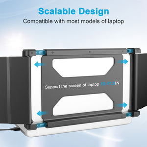 Laptop Triple Screen Monitor Portable IPS Monitor 11'' 1920x1080 USB-C HDMI Gaming Display