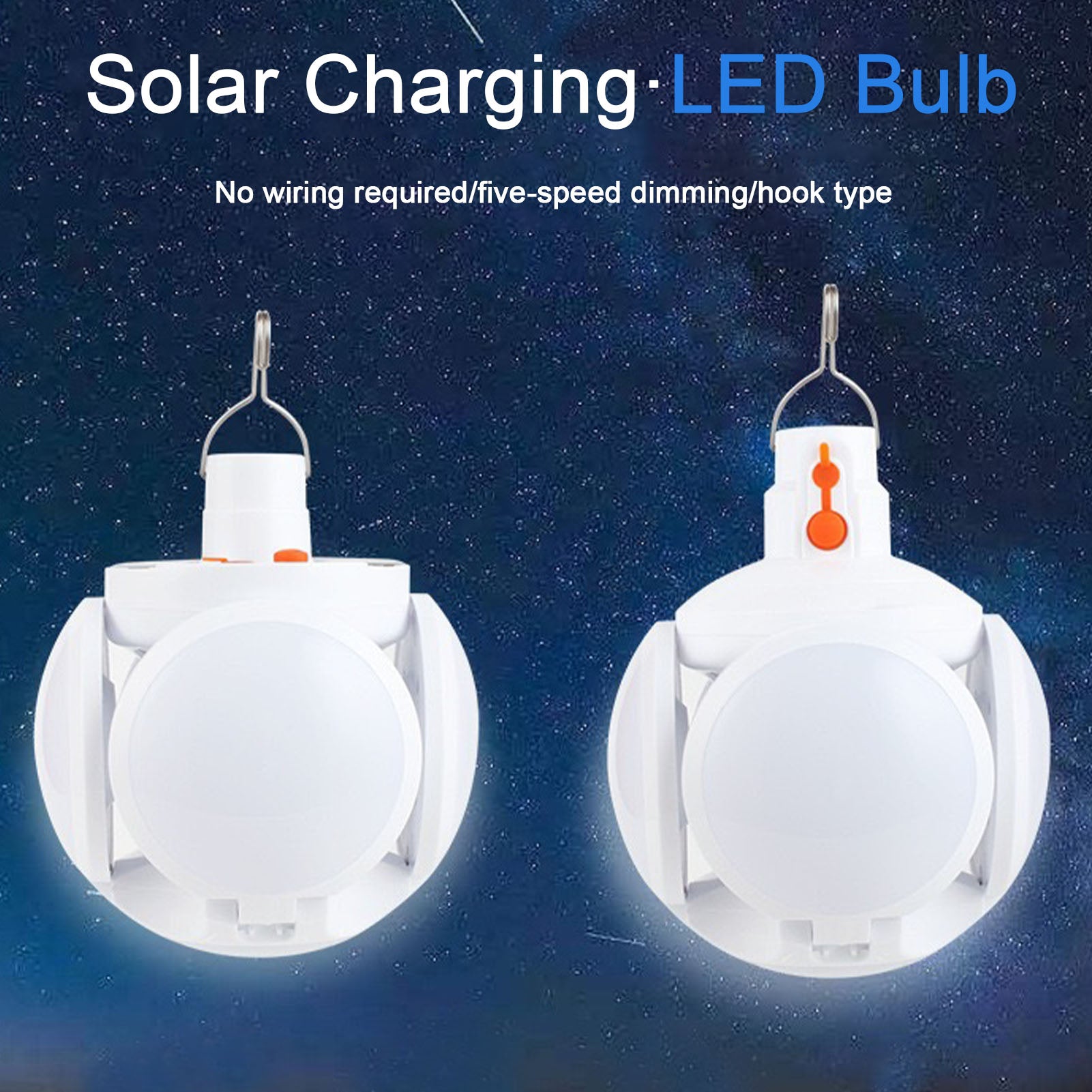 Solar Light LED Folding Bulb Lamp - OZN Shopping