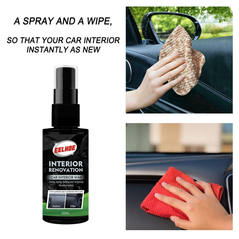 Car Interior Brush Cleaning Tool Kit