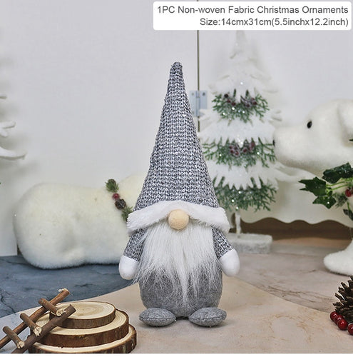 Dwarfs Gnome Christmas Faceless Doll Merry Christmas Decorations For Home Cristmas Ornament Xmas Navidad Natal New Year 2022 - OZN Shopping