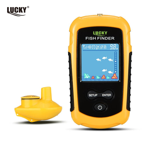 Portable  Fish Finder  - ( Echo Sounder  Sonar Depth Ocean, Lakes &  River) - OZN Shopping