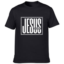 Load image into Gallery viewer, Jesus Is King Print Men Summer T-shirt Gods Faith - OZN Shopping
