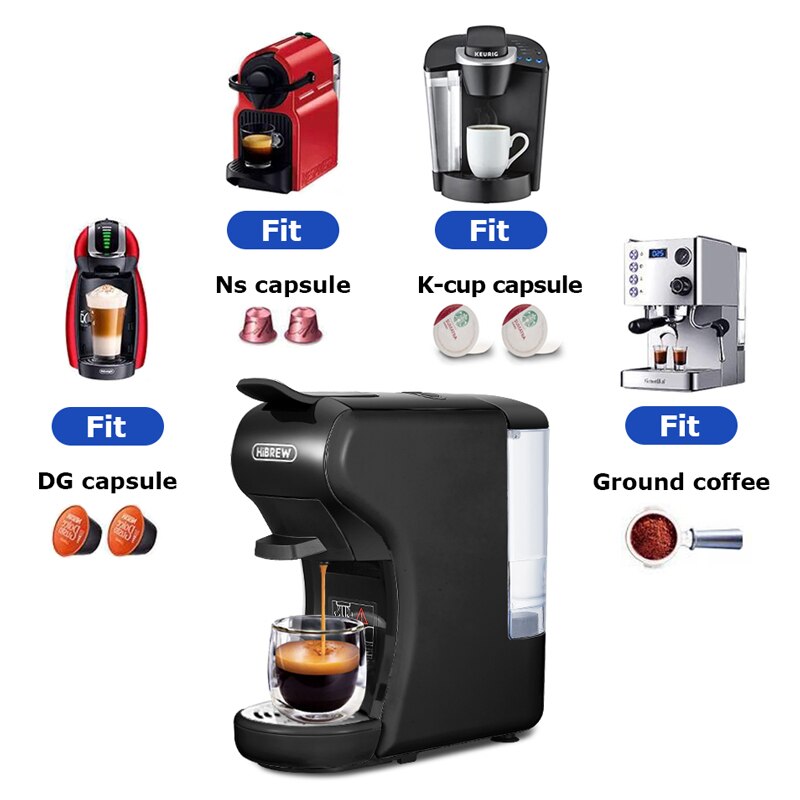 3 in 1 multiple Capsule Espresso Coffee Machine Espresso  Maker - OZN Shopping