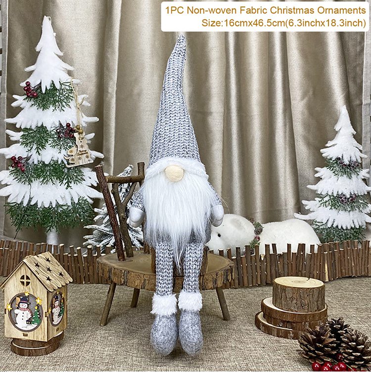 Dwarfs Gnome Christmas Faceless Doll Merry Christmas Decorations For Home Cristmas Ornament Xmas Navidad Natal New Year 2022 - OZN Shopping