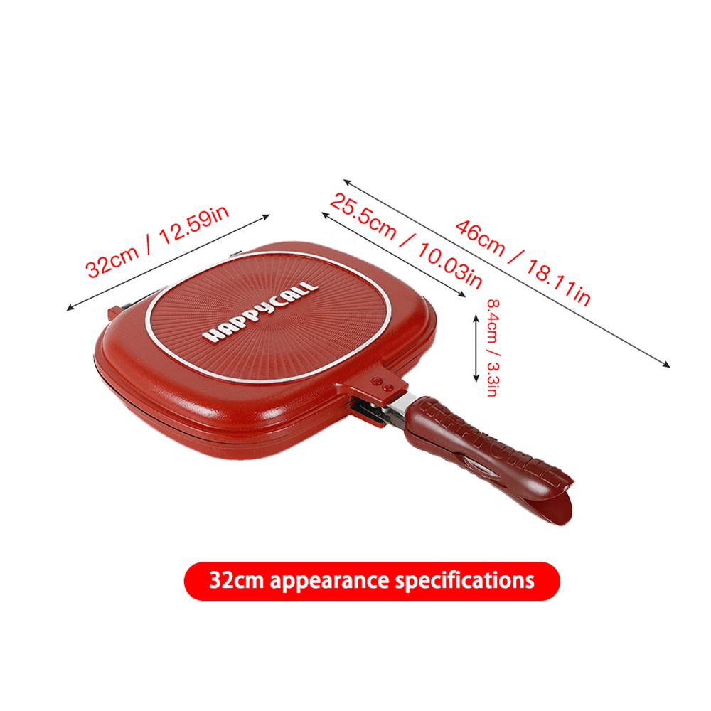 Frying Pan Non-Stick Double-Sided Cooking Ware - OZN Shopping