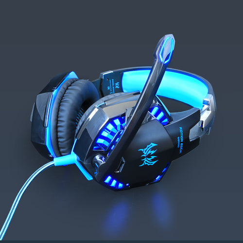 Gaming Headset Headphones Deep bass Stereo  Earphones with Microphone - OZN Shopping