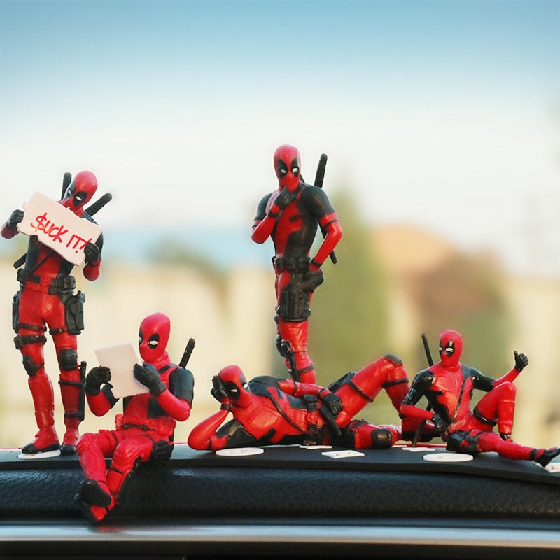 Deadpool Mini Figure Car interior Decor - OZN Shopping