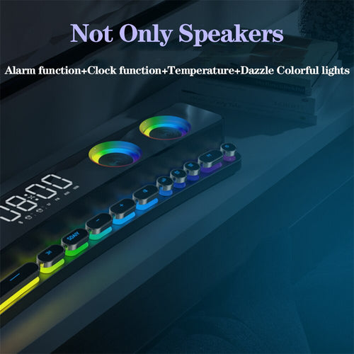 Bluetooth Wireless Game Speaker Soundbar -   Stereo Subwoofer - OZN Shopping