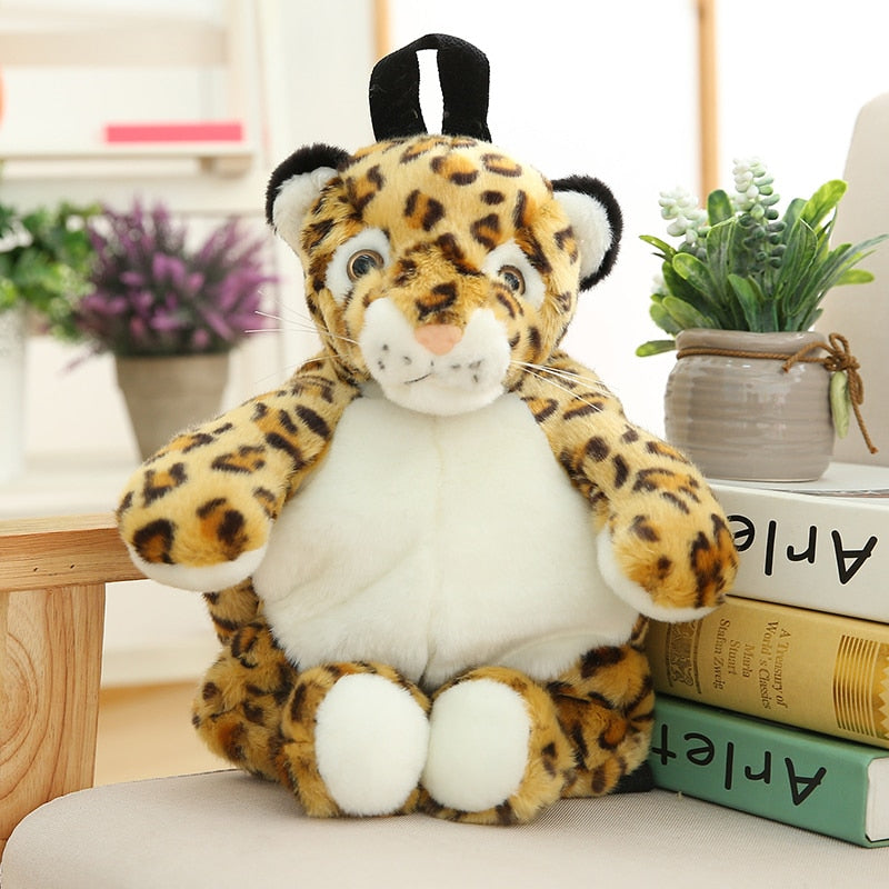 Animals Cute Backpack - Leopard Tiger Panda Polar Bear Bag - OZN Shopping