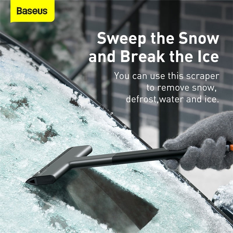 Baseus Snow Ice Scraper Car Windscreen Ice Remover Auto Window Cleaning Tool Winter Car Wash Accessories Scraping Tool - OZN Shopping