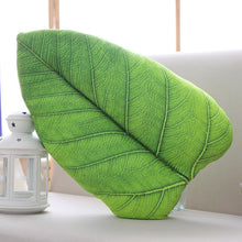 Load image into Gallery viewer, Plant Leaves  &amp; Flower Pillow - OZN Shopping
