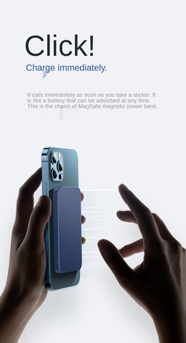 Portable Magnetic Power Bank Fast Charging Powerbank - OZN Shopping