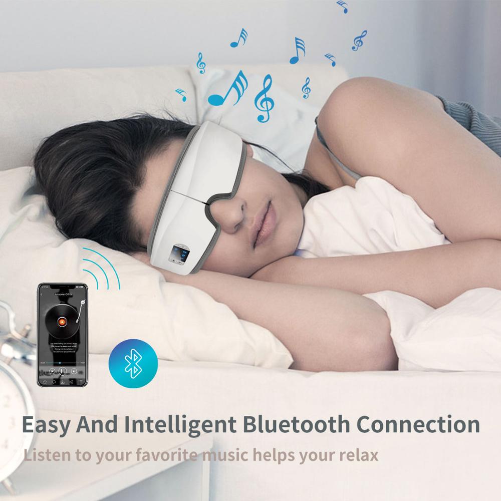 4D Smart Airbag Vibration Eye Massager Eye Care - Relieves Fatigue And Dark Circles - OZN Shopping