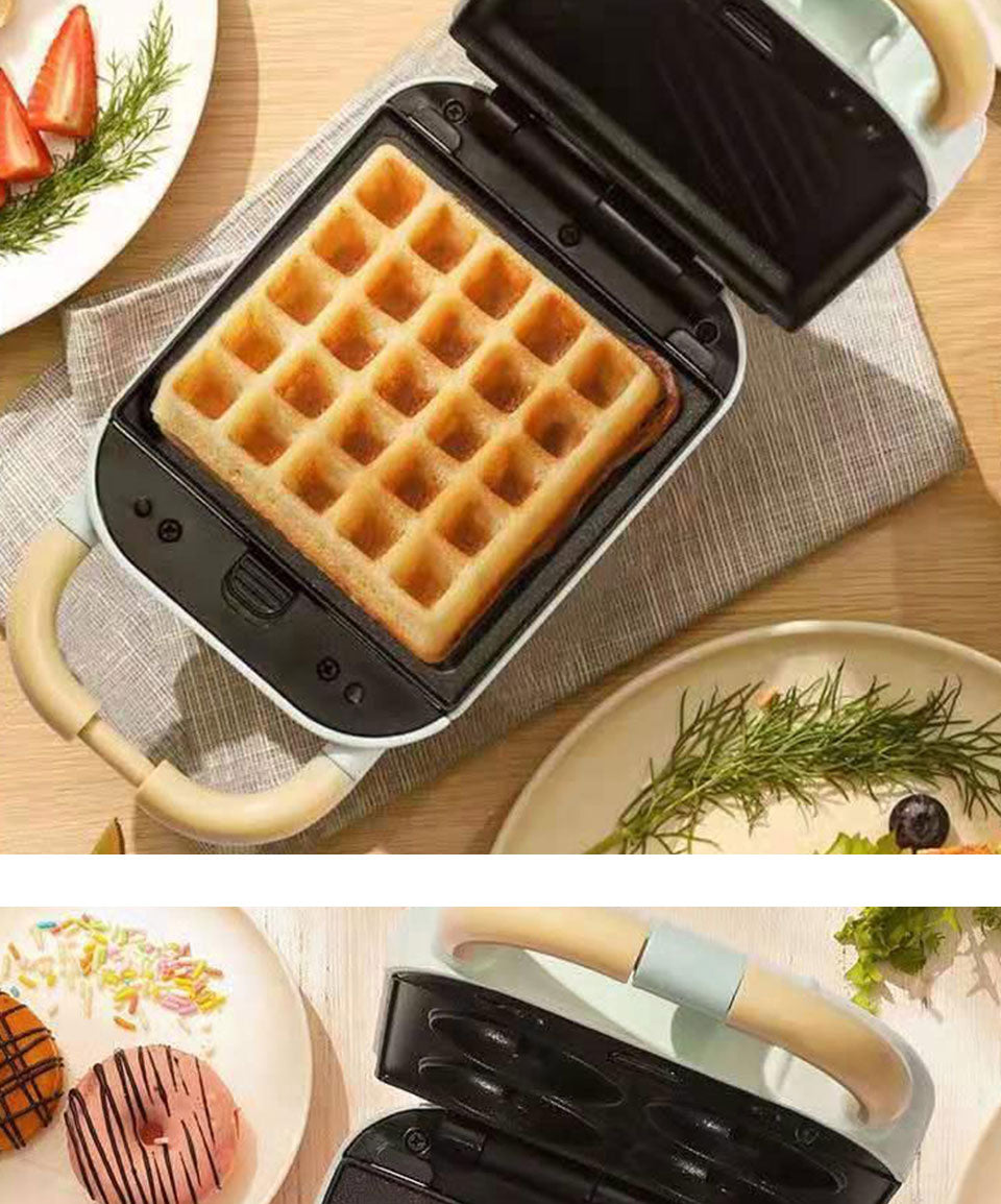 Sandwich Maker - Waffle Donut Cookies & Pancake Cooker & Toaster