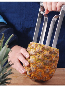 High Quality Stainless Steel Pineapple Corer Fruit Slicer Parer Cutter Kitchen Gadget Fruit Cutting Tool - OZN Shopping