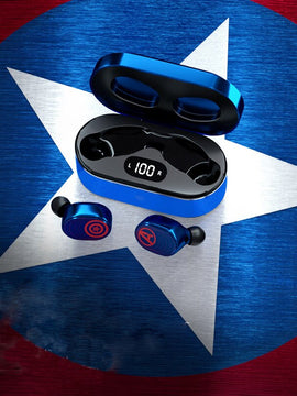 Marvel Wireless Bluetooth Earphones Iron man, Spiderman & Captain America