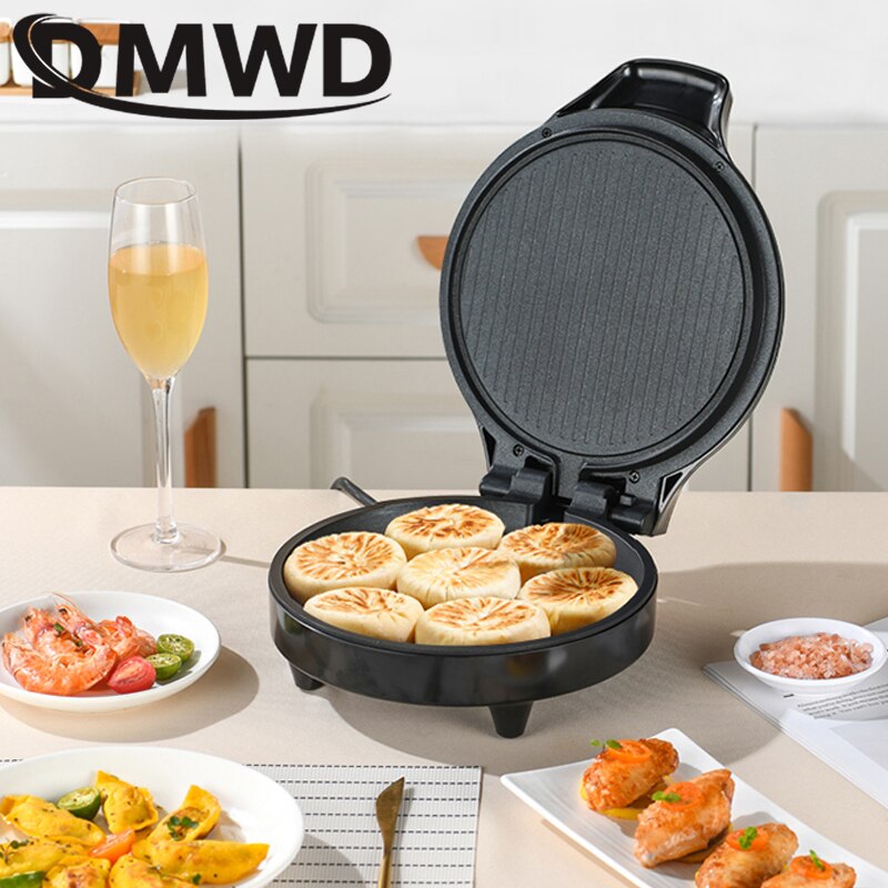 Electric Baking Pan Electric Baking Pan Double Side Heating Frying Pan  Scone Pancake Maker Non-Stick Deepening crepe