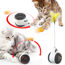 Load image into Gallery viewer, Tumbler Swing Toys for Cats Kitten Interactive Balance Car Cat Chasing Toy With Catnip Funny Pet Products - OZN Shopping

