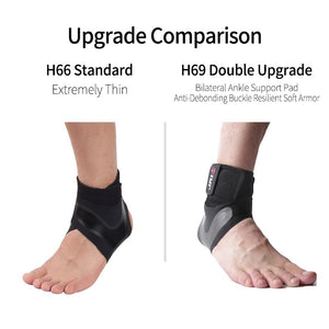 Gym Ankle Support Brace Sports Foot Protect Adjustable Strap Pad -- for Football, Cycling, Basketball & All  Sports - OZN Shopping
